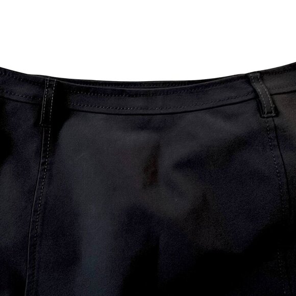 Vintage Prada Black Tech Mini Skirt IT 44 | Y2K Minimalist Made in Italy - Picture 8 of 14